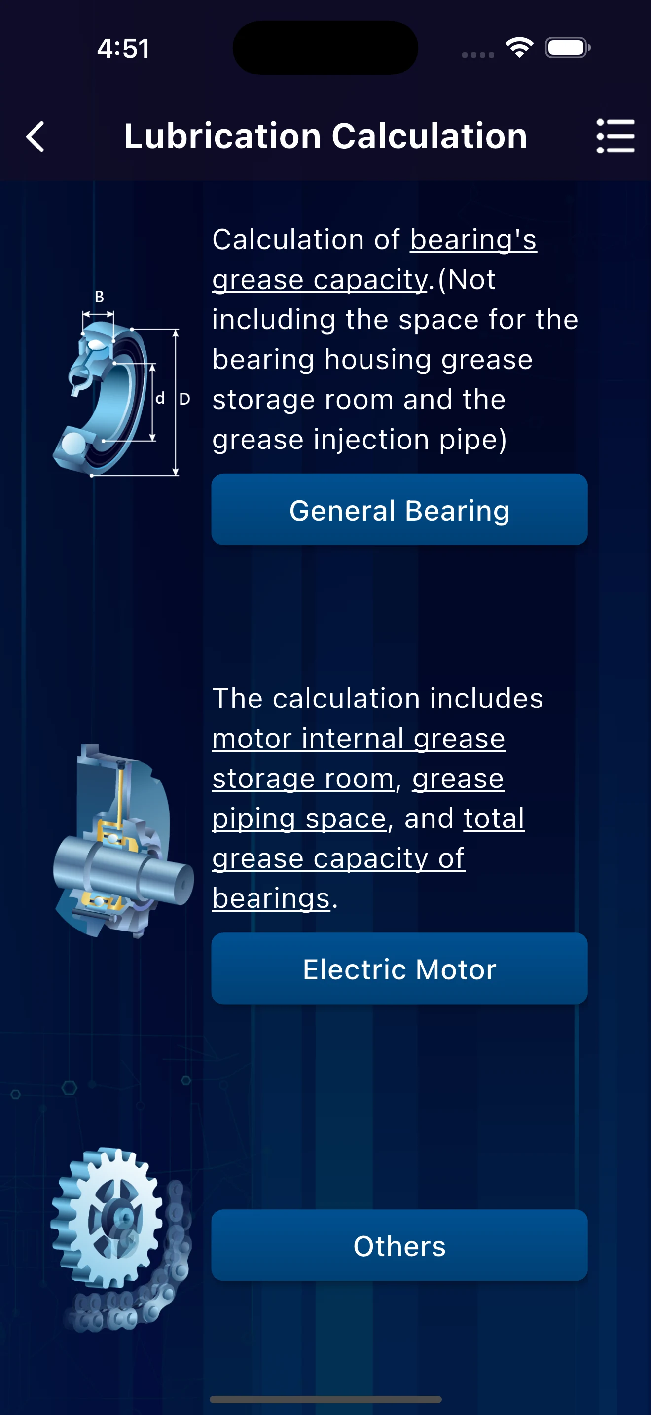 Easylube® LINK screenshot